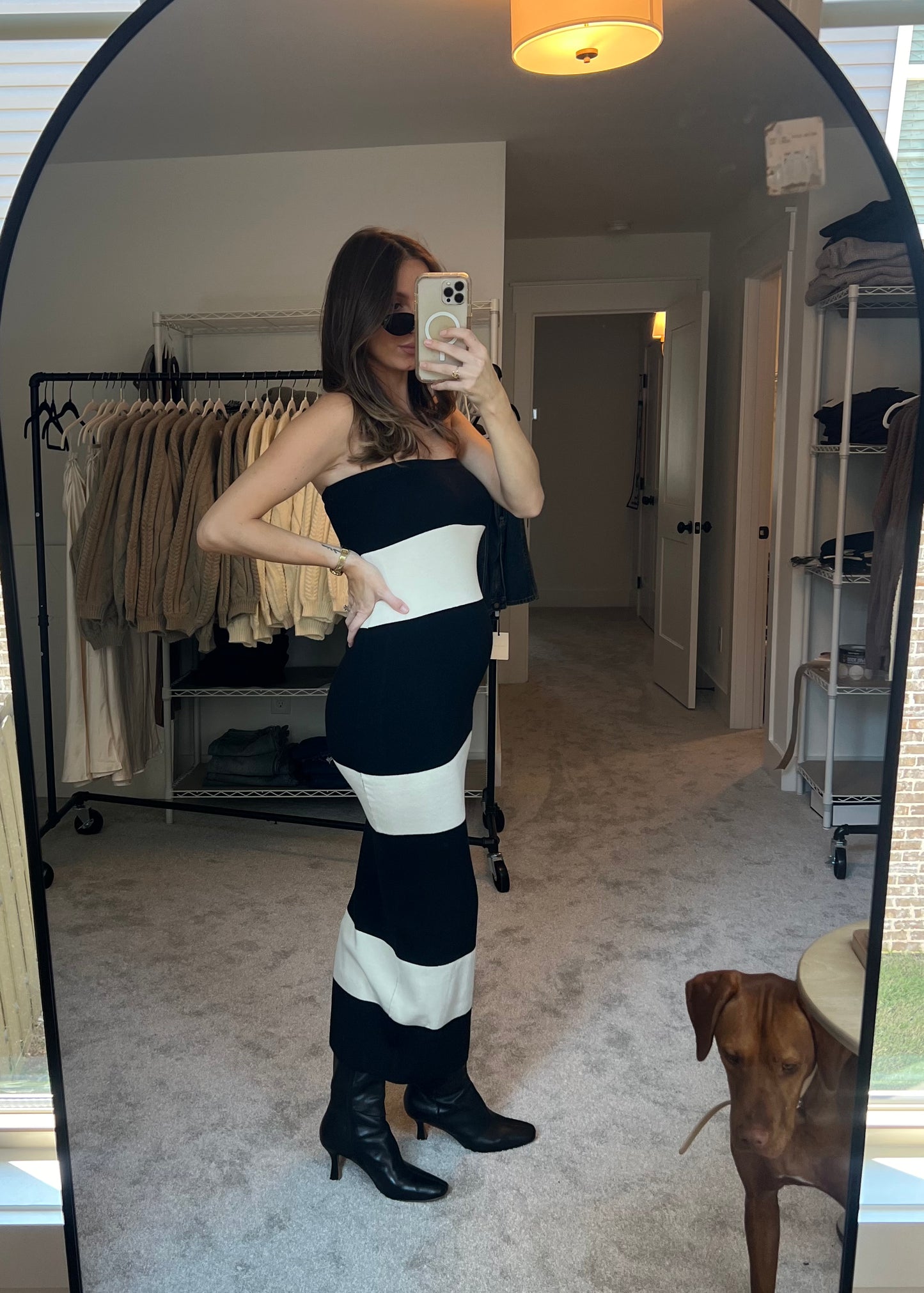 Striped Maxi Dress