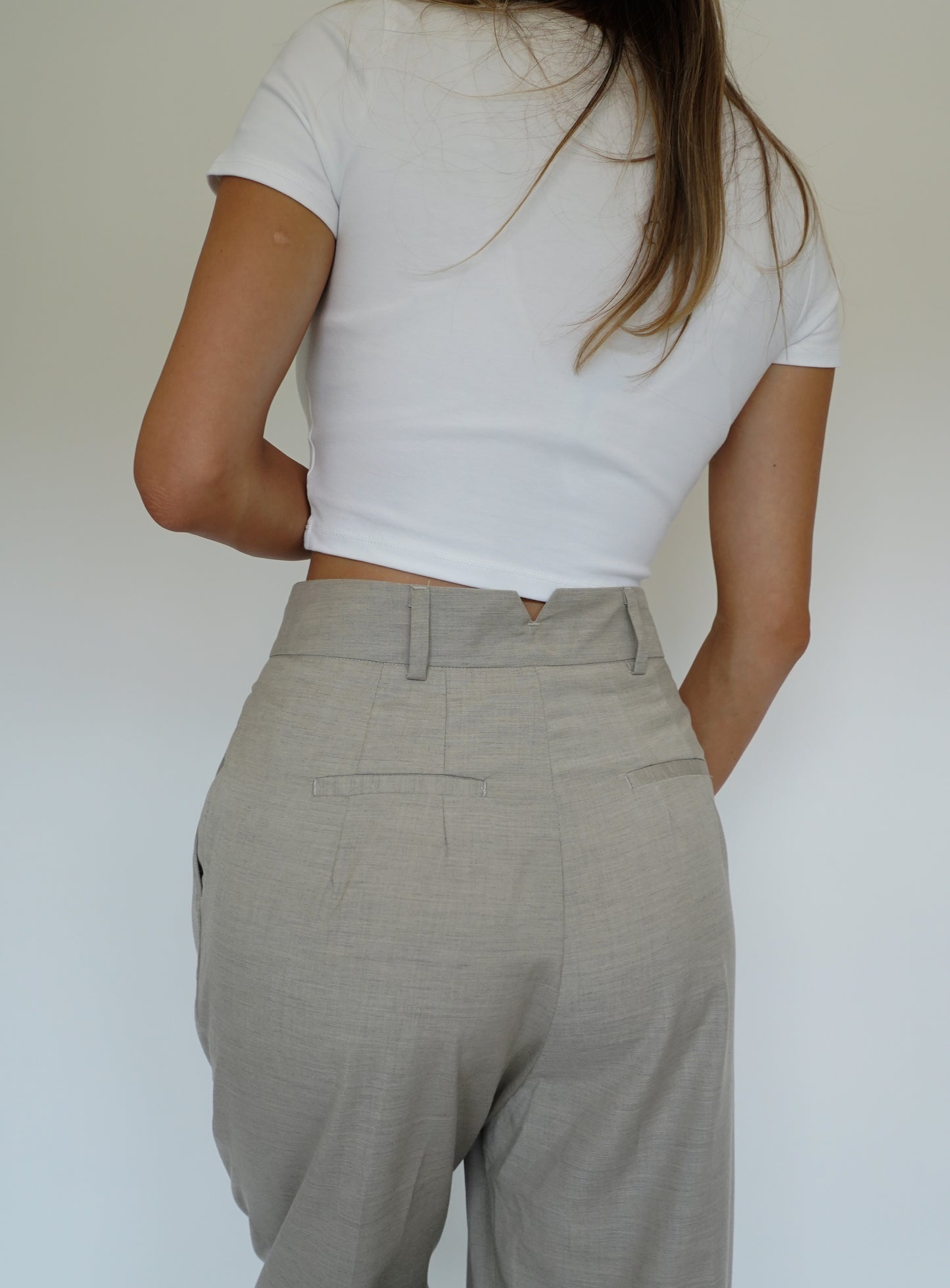 Beige Dress Pants