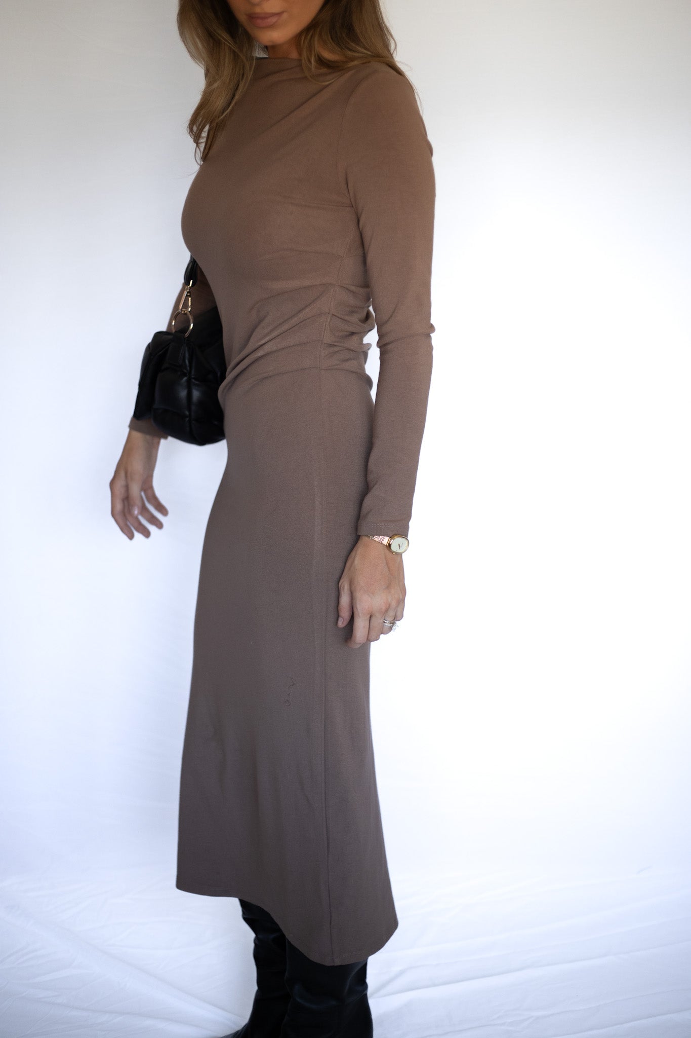 Mocha Midi Dress